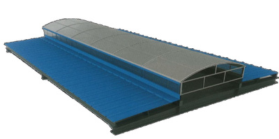 圆拱侧开型排烟天窗