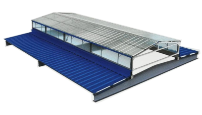 钢架结构侧开天窗